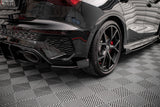 Maxton Design - Street Pro Rear Side Splitters + Flaps Audi RS3 Sportback 8Y Rear Side Splitters Maxton Design royalty-bespoke.myshopify.com