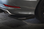 Maxton Design - Street Pro Rear Side Splitters + Flaps Audi S3 Sedan 8V