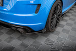 Maxton Design - Street Pro Rear Side Splitters + Flaps Audi TTS 8S (Facelift)