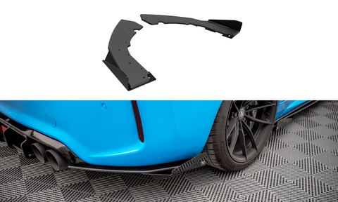 Maxton Design - Street Pro Rear Side Splitters + Flaps BMW M2 F87 Rear Side Splitters Maxton Design royalty-bespoke.myshopify.com