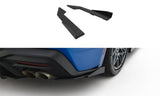 Maxton Design - Street Pro Rear Side Splitters + Flaps Ford Mustang GT MK7 - Royal Body Kits