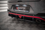 Maxton Design - Street Pro Rear Side Splitters + Flaps Hyundai I30 N-Line Fastback MK3 (Facelift) Rear Side Splitters Maxton Design royalty-bespoke.myshopify.com