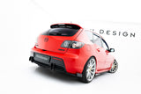 Maxton Design - Street Pro Rear Side Splitters + Flaps Mazda 3 MPS MK1 (EU Version) - Royal Body Kits