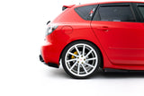Maxton Design - Street Pro Rear Side Splitters + Flaps Mazda 3 MPS MK1 (EU Version) - Royal Body Kits