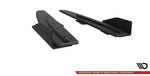 Maxton Design - Street Pro Rear Side Splitters + Flaps Mercedes Benz CLA45 AMG Aero C117 (Facelift)