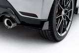 Maxton Design - Street Pro Rear Side Splitters + Flaps Toyota GR Yaris MK4 (Facelift) - Royal Body Kits