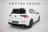 Maxton Design - Racing Durability Rear Side Splitters + Flaps Volkswagen Golf GTI / GTE MK8 - Royal Body Kits