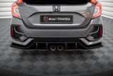 Maxton Design - Street Pro Rear Side Splitters Honda Civic Sport MK10 Rear Side Splitters Maxton Design royalty-bespoke.myshopify.com