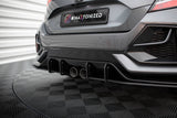 Maxton Design - Street Pro Rear Side Splitters Honda Civic Sport MK10 Rear Side Splitters Maxton Design royalty-bespoke.myshopify.com