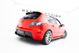 Maxton Design - Street Pro Rear Side Splitters Mazda 3 MPS MK1 (EU Version) - Royal Body Kits