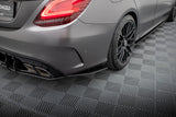 Maxton Design - Street Pro Rear Side Splitters Mercedes Benz C63 AMG Sedan/Estate W205 (Facelift) Rear Side Splitters Maxton Design royalty-bespoke.myshopify.com