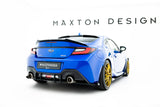 Maxton Design - Street Pro Rear Side Splitters V.1 + Flaps Subaru BRZ MK2 - Royal Body Kits