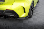 Maxton Design - Street Pro Rear Side Splitters + Flaps V.2 BMW Series 1 M-Pack / M135i F40