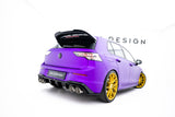 Maxton Design - Street Pro Rear Side Splitters V.2 Volkswagen Golf R MK8 / MK8 (Facelift) - Royal Body Kits