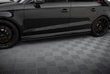 Maxton Design - Street Pro Side Skirts Diffusers Audi RS3 Sedan 8V (Facelift)