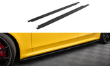 Maxton Design - Street Pro Side Skirts Diffusers Audi RS4 B8 Side Skirts Diffusers Maxton Design royalty-bespoke.myshopify.com