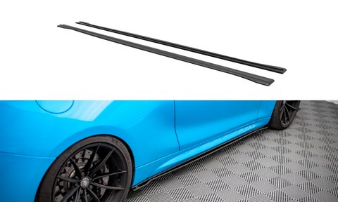 Maxton Design - Street Pro Side Skirts Diffusers BMW M2 F87 Side Skirts Diffusers Maxton Design royalty-bespoke.myshopify.com
