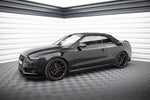 Maxton Design - Street Pro Side Skirts Diffusers + Flaps Audi A5 / A5 S-Line / S5 Coupe & Cabrio 8T / 8T Facelift