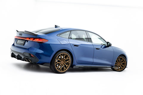 Maxton Design - Street Pro Side Skirts Diffusers + Flaps Audi A5 S-Line / S5 Sedan / Avant B10 - Royal Body Kits