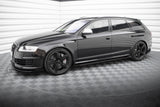 Maxton Design - Street Pro Side Skirts Diffusers + Flaps Audi RS6 Avant C6 Side Skirts Diffusers Maxton Design royalty-bespoke.myshopify.com