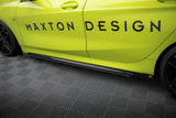 Maxton Design - Street Pro Side Skirts Diffusers + Flaps BMW Series 1 M-Pack / M135i F40