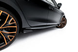 Maxton Design - Street Pro Side Skirts Diffusers + Flaps Cupra Leon ST / Hatchback Aero MK1 / MK1 (Facelift) - Royal Body Kits