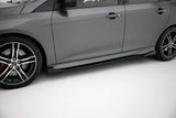 Maxton Design - Street Pro Side Skirts Diffusers + Flaps Ford Focus ST MK3 (Facelift) Side Skirts Diffusers Maxton Design royalty-bespoke.myshopify.com