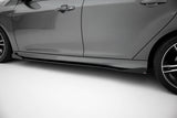Maxton Design - Street Pro Side Skirts Diffusers + Flaps Ford Focus ST MK3 (Facelift) Side Skirts Diffusers Maxton Design royalty-bespoke.myshopify.com