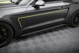 Maxton Design - Street Pro Side Skirts Diffusers + Flaps Ford Mustang GT MK6 Side Skirts Diffusers Maxton Design royalty-bespoke.myshopify.com