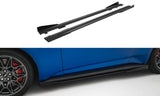 Maxton Design - Street Pro Side Skirts Diffusers + Flaps Ford Mustang GT MK7 - Royal Body Kits