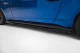 Maxton Design - Street Pro Side Skirts Diffusers + Flaps Ford Mustang GT MK7 - Royal Body Kits