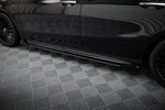 Maxton Design - Street Pro Side Skirts Diffusers + Flaps Mercedes Benz A35 AMG W177 (Facelift)