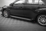 Maxton Design - Street Pro Side Skirts Diffusers + Flaps Mitsubishi Lancer EVO X - Royal Body Kits