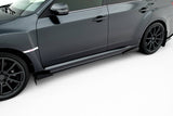Maxton Design - Street Pro Side Skirts Diffusers + Flaps Subaru Impreza WRX STI MK3 (Facelift) - Royal Body Kits