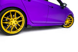 Maxton Design - Street Pro Side Skirts Diffusers + Flaps Volkswagen Golf R MK8 / MK8 (Facelift) - Royal Body Kits
