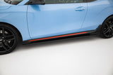 Maxton Design - Street Pro Side Skirts Diffusers Hyundai Veloster N MK2 Side Skirts Diffusers Maxton Design royalty-bespoke.myshopify.com