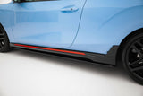 Maxton Design - Street Pro Side Skirts Diffusers Hyundai Veloster N MK2 Side Skirts Diffusers Maxton Design royalty-bespoke.myshopify.com