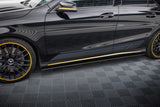 Maxton Design - Street Pro Side Skirts Diffusers Mercedes Benz CLA45 AMG Aero C117 (Facelift) Side Skirts Diffusers Maxton Design royalty-bespoke.myshopify.com