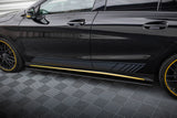 Maxton Design - Street Pro Side Skirts Diffusers Mercedes Benz CLA45 AMG Aero C117 (Facelift) Side Skirts Diffusers Maxton Design royalty-bespoke.myshopify.com