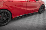 Maxton Design - Street Pro Side Skirts Diffusers Mercedes Benz A45 AMG Aero W176 (Facelift) Side Skirts Diffusers Maxton Design royalty-bespoke.myshopify.com