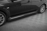 Maxton Design - Street Pro Side Skirts Diffusers Mitsubishi Lancer EVO X - Royal Body Kits