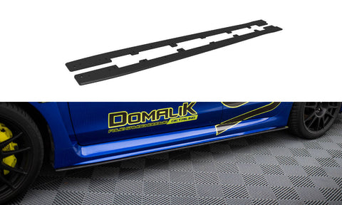 Maxton Design - Street Pro Side Skirts Diffusers Subaru WRX-STI MK4 Side Skirts Diffusers Maxton Design royalty-bespoke.myshopify.com