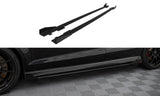 Maxton Design - Street Pro Side Skirts Diffusers V.1 + Flaps Audi RS3 Sedan 8V (Facelift) Side Skirts Diffusers Maxton Design royalty-bespoke.myshopify.com