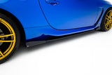 Maxton Design - Street Pro Side Skirts Diffusers V.1 + Flaps Subaru BRZ MK2 - Royal Body Kits