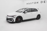 Maxton Design - Street Pro Side Skirts Diffusers V.2 Volkswagen Golf GTI / GTE / GTI Clubsport / R-Line MK8 - Royal Body Kits