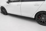 Maxton Design - Street Pro Side Skirts Diffusers V.2 Volkswagen Golf GTI / GTE / GTI Clubsport / R-Line MK8 - Royal Body Kits