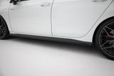 Maxton Design - Racing Durability Side Skirts Diffusers Volkswagen Golf GTI / GTI Clubsport / GTE / GTD / R-Line MK8 - Royal Body Kits