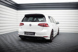 Maxton Design - Rear Diffuser + Rear Side Splitters Volkswagen Golf R MK7 Hatchback Rear Diffuser Maxton Design royalty-bespoke.myshopify.com