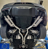 Grail - ECE Approved Valved Exhaust System Ford Mustang 5.0 GT V8 S650 MK7