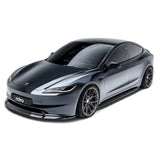 Adro - Carbon Fiber Side Skirts Tesla Model 3 Highland & Performance - Royal Body Kits